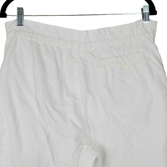 Vtg UnionBay Sportswear L Womens Jogger Pants White Pockets Barrel Y2K 90s - Picture 11 of 12